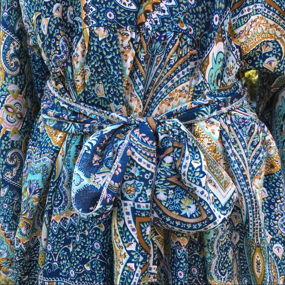 Kimono Sleeve Mini Dress/Tunic - Picture 2 of 8